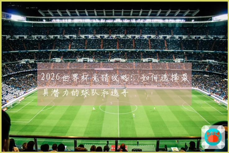2026世界杯竞猜攻略：如何选择最具潜力的球队和选手