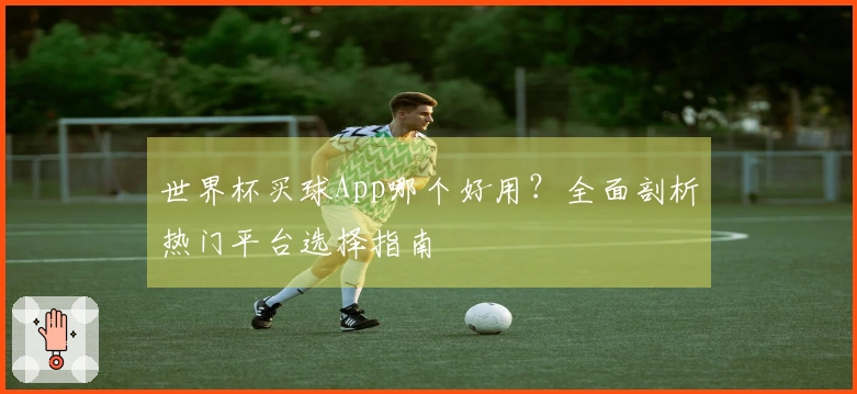 世界杯买球App哪个好用？全面剖析热门平台选择指南